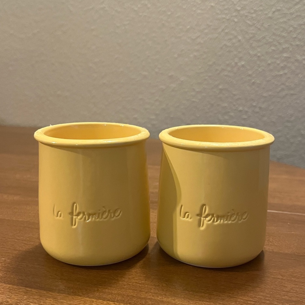 Cermer La Fermiere Yogurt Cups Pots